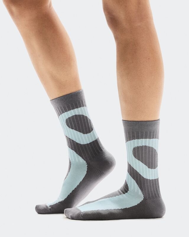 Liquid Logo Sock High 2P Liquid Logo Sock High 2P