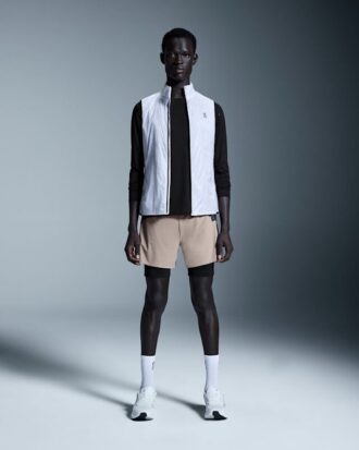 Men 5″ Performance 2/1 Shorts Cinder | Black