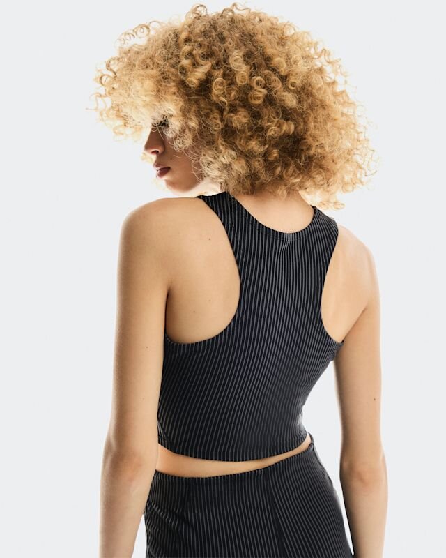 Women All-Day Ribbed Crop Women All-Day Ribbed Crop