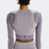 Women Studio Knit Long-T Crop