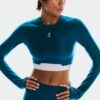 Women Train Long Sleeve Crop Women Train Long Sleeve Crop