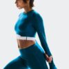 Women Train Long Sleeve Crop Women Train Long Sleeve Crop